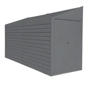 Arrow Yardsaver® 4 X 10 Ft Steel Storage Shed Charcoal