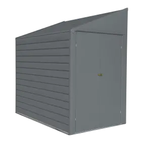 Arrow Yardsaver® 4 X 7 Ft Steel Storage Shed Charcoal