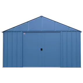 Arrow Classic Metal Shed, 12 x 14, Blue Grey