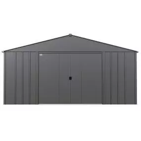 Arrow Classic Metal Shed, 14 x 12, Charcoal