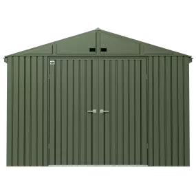 Arrow Scotts Lawn Care Storage Shed, 10x12, Green