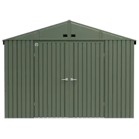 Arrow Scotts Lawn Care Storage Shed, 10x14, Green
