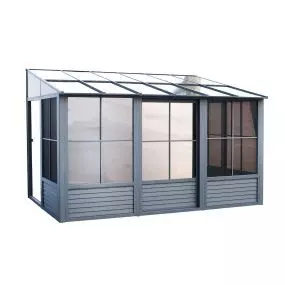 Gazebo Penguin Florence Add-A-Room 10 Ft. x 12 Ft. in Slate