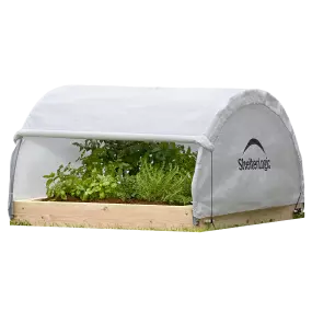 GrowIT Backyard Raised Bed Round 4 x 4 ft. Greenhouse — alternate product view