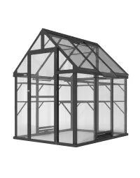 Sojag 8 x 7 x 9 ft Black Breen Greenhouse