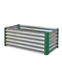 Miracle-Gro® 2 X 4 X 2 Ft Galvanized Green Raised Garden Bed