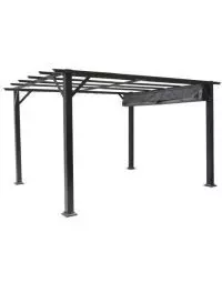 Marina pergola 10'x12' with retractable canopy - Corriveau