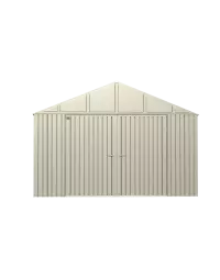 Cabanon Arrow Elite en acier, 12 × 14 pi, gris froid