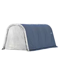 ShelterCoat 10 x 16英尺 防风防雪额定车库 圆顶 灰色 STD