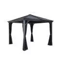 Sojag Ventura 8 ft. x 8 ft. Gazebo, Dark Grey