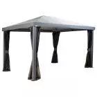 Sojag Monteserra 10 ft. x 12 ft. Gazebo Grey