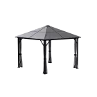 Sojag Meridien 10 ft. x 10 ft. Gazebo Charcoal