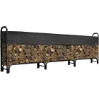 Heavy Duty Firewood Rack with Cover 12 ft.