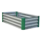 Jardin surélevé Miracle-Gro® 2 x 4 x 1 pi en acier galvanisé vert