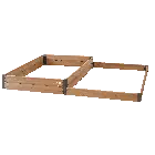 Jardinière surélevée en bois Miracle-Gro® 4 x 8 pi à 2 niveaux