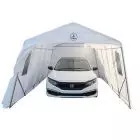 Gazebo Penguin车棚 11英尺 x 20英尺 白色