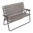 Folding Web Strap Loveseat