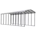 Arrow Carport, 14 ft. x 42 ft. x 14 ft. Eggshell