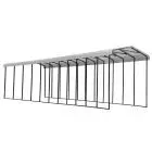 Arrow Carport, 14 ft. x 51 ft. x 14 ft. Eggshell
