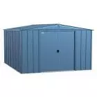 Abri de rangement en acier Arrow Classic, 10 x 12 pi, gris bleu