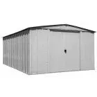 Arrow Classic Steel Storage Shed, 10x14, Flute Grey