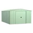 Arrow Classic Steel Storage Shed, 10x14, Sage Green