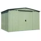 Abri de rangement en acier Arrow Classic, 10 x 8 pi, vert sauge