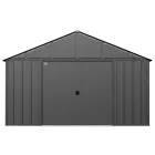Abri de jardin Arrow Classic en métal, 12 x 17, gris charbon