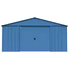 Arrow Classic Metal Shed, 14 x 14, Blue Grey