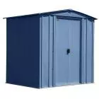 Arrow Classic Steel Storage Shed, 6x5, Blue Grey