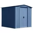 Arrow Classic Steel Storage Shed, 6x7, Blue Grey