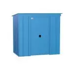 Abri de rangement en acier Arrow Classic, 6 x 4 pi, gris bleu