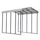 Arrow Carport, 14 ft. x 20 ft. x 14 ft. Eggshell