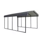 Arrow Carport, 12 ft. x 20 ft. x 9 ft. Charcoal