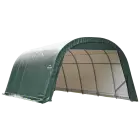 Garage rond ShelterCoat 12 x 20 pi, vert standard