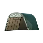 ShelterCoat 13 x 24 ft. Wind and Snow Rated Garage Round Green STD
