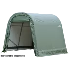 ShelterCoat 10 x 8英尺 防风防雪额定车库 圆顶 绿色 STD