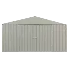 Abri de rangement Arrow Elite en acier, 14 x 14, gris froid