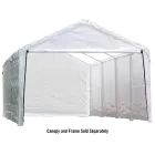 Ensemble parois pour abri SuperMax 12 x 26 blanc