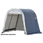 ShelterCoat 10 x 8 ft. Wind and Snow Rated Garage Round Gray STD