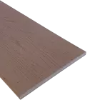IPATIO PRIME 12ft Milk Tea Foamed PVC Fascia Board — main product image