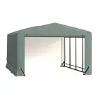 ShelterTube Wind and Snow-Load Rated Garage, 12x18x8 Green