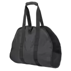 Sac pour bois de chauffage à extrémités ouvertes, 19 x 40 po, noir