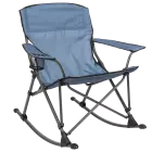 Soft arm rocking quad chair Steel