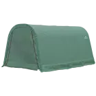 ShelterCoat 10 x 16英尺 防风防雪额定车库 圆顶 绿色 STD