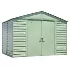Arrow Select Steel Storage Shed, 10x8, Sage Green