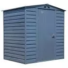 Arrow Select Steel Storage Shed, 6x5, Blue Grey