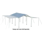 MaxAP 10 ft. x 20 ft. White Canopy Extension Kit - Frame and Canopy Sold Separately