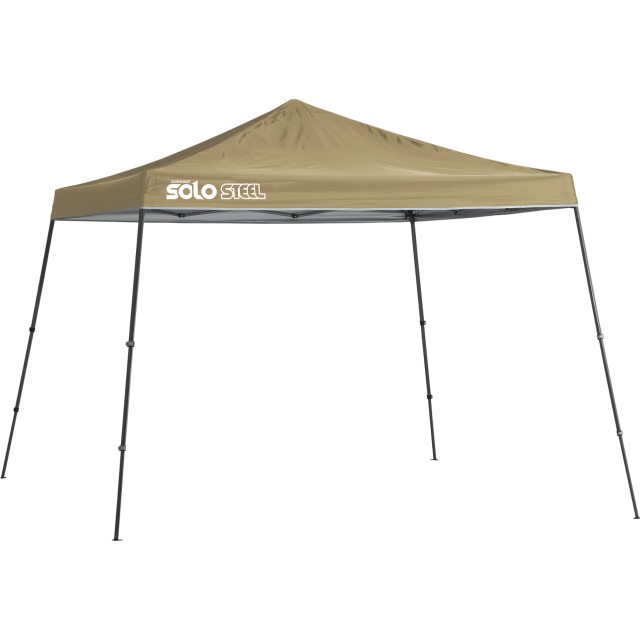 Solo Steel 90 11 x 11 ft. Slant Leg Canopy - Khaki