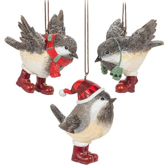 Winter Chickadee Ornament
